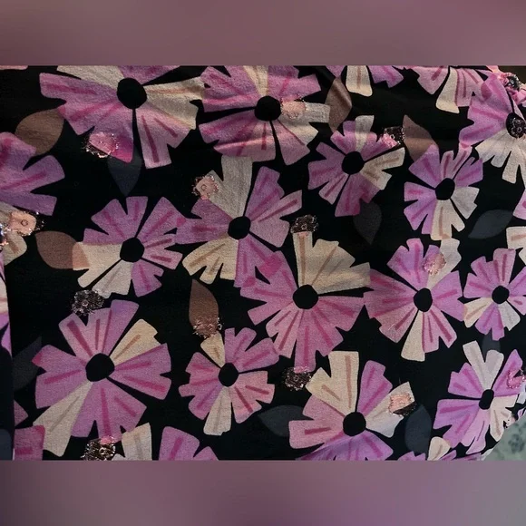 Kate Spade Sparkly Floral Dress Size 12 - Picture 11 of 11